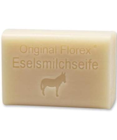  Florex Florex Sheep's Milk Soap - Donkey Milk - This milk soap is particularly well-tolerated - Superfatted and creamy - 100g - Buy Online on GoSupps.com