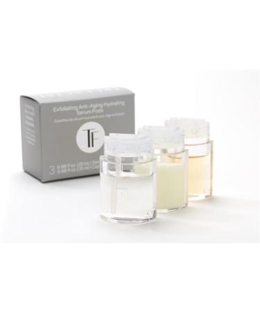 Trufacial Anti Aging Serum Kit 3-Step AHA Exfoliating Retinol + Bioactive Peptide Correcting & Hyaluronic Hydrating Set For Use with the Trufacial Device Smooth & Radiant Skin