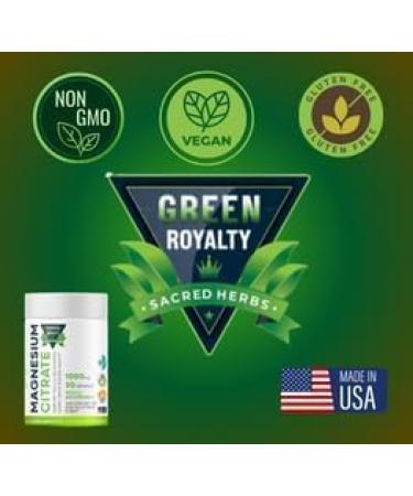 Magnesium Citrate 60 Vegan Capsules 1000mg - Premium Quality- Max Absorption Magnesium Powder Capsules Highly Absorbable Citrate Complex Gluten Free Non-GMO - Made in USA - Dietary Supplement. - Buy Online on GoSupps.com