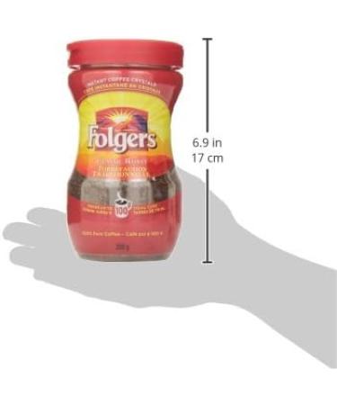 Folgers Classic Roast Instant Coffee Crystals 200g - Buy Online on GoSupps.com
