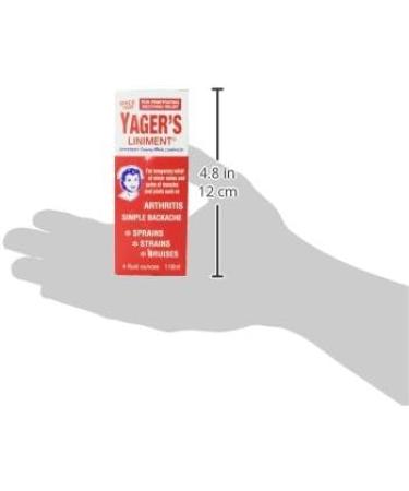 Yager's Pain Relieving Liniment 4 fl oz - Fast-Acting Relief for Aches and Pains - Buy Online on GoSupps.com