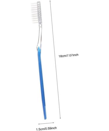Solustre 50 Pack Disposable Toothbrushes - Travel-Friendly 2-in-1 Cleaning Brushes for Hotels & Travel - Buy Online on GoSupps.com