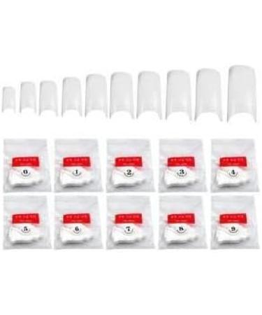 Pink Nail Clipper Manicure Tool + 50pcs White French Tips | Acrylic Gel False Nail Cutter - Buy Online on GoSupps.com