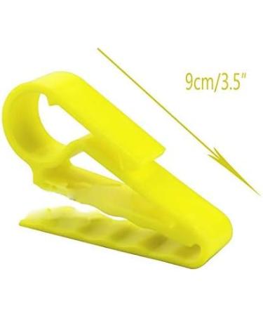 Chiloskit Cigar Holder Cigar Clip Cigars Cigar Minder for Golfers Golf Carts Pack of 6 (Yellow) - Buy Online on GoSupps.com