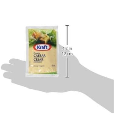Kraft Creamy Caesar Dressing Packets 40ml (Pack of 100) 40 ml (Pack of 100) - Buy Online on GoSupps.com