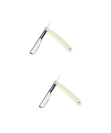 Minkissy 4 pieces of razor Maquina de Afeitar Barbier Razor for Maquinilla de Afeitar Para Hombre Collap for folding rapid white man gold and silver