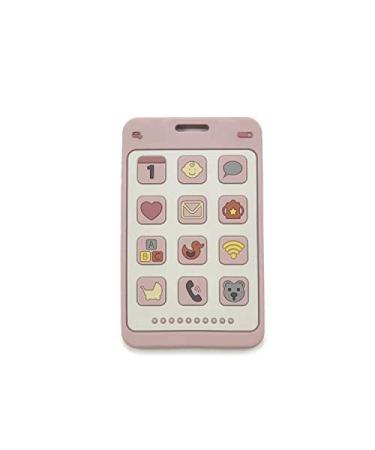 Silicone Baby Teether Phone - Soft, Flexible & Non-Toxic Teething Toy - Buy Online on GoSupps.com