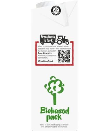 Provamel Organic Oat Drink - Sugar-Free Vegan Lactose-Free UHT 8x1L | Best Plant-Based Oat Beverage - Buy Online on GoSupps.com