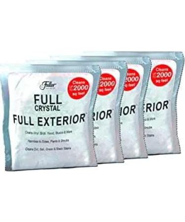 Full Exterior Refill Kits - Crystal Powder Outdoor Cleaner - 16 Oz - Refill - 4 Pack