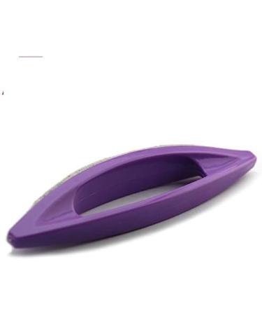 Purple Stone Nail File Nail Buffer V-Shaped Nail Cuticle Remover Manicure Tools (1#) - Buy Online on GoSupps.com