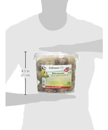 Erdtmanns 35 Fat Balls in Bucket - 3 kg Bird Feed for Garden - No Net - International Shipping Available - Buy Online on GoSupps.com