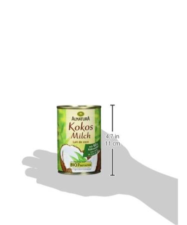 Alnatura Organic Coconut Milk - Vegan Pack of 6 (6 x 400ml) | Buy Online | International Shipping - Buy Online on GoSupps.com