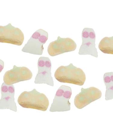 Pumpkin & Ghost Marshmallows (500g) - Buy Online on GoSupps.com