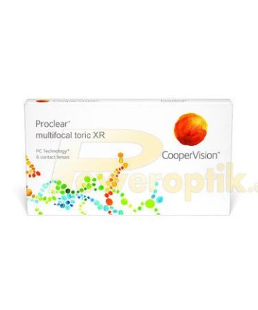 Proclear Multifocal Type D Toric XR (dioptria: -08.00 / Radius: 8.8 / axis: 80 / Cylinder: -0.75 / Addition: 2.5 / diameter: 14.4)