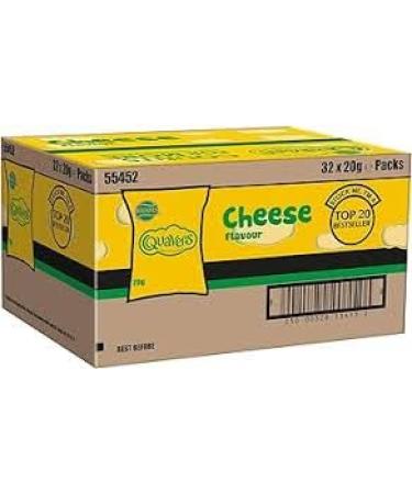 Quavers Light Curly Crisps 54g (Cheese 32 x 20g)