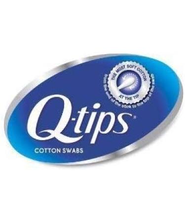 Q-tips Cotton Swabs 375 ct with Travel Holder Case - Portable and Convenient Purse Size - Buy Online on GoSupps.com