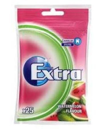 EXTRA Chewing Gum Watermelon Flavour 35gm - A tasty Chewing Gum with Watermelon Flavour