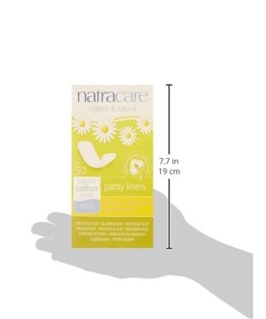 Natracare Mini Pant Liner - 30 Count (Pack of 10) | Eco-Friendly and Organic Feminine Care - Buy Online on GoSupps.com