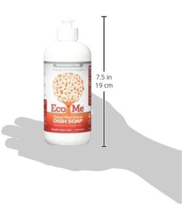 Eco Me Natural Environmentally Friendly Dish Soap - Fragrance Free 16 oz | Eco-Friendly Cleaning Solution - Buy Online on GoSupps.com