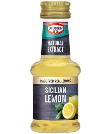 Dr. Oetker | Sicilian | Lemon Extract | 35ml (Small Bottle) | (Pack of 4) - Buy Online on GoSupps.com