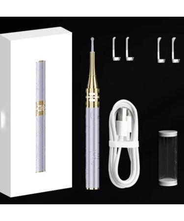 LUYILA Ear Wax Removal Tool with 3.6mm Camera - Ear Endoscope Cleaner for Adults & Kids (Silver) - Buy Online on GoSupps.com