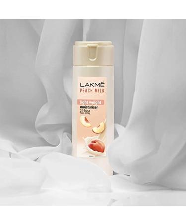 abseits Peach Milk Face Moisturizer 200ml | Lightweight Daily Lotion with Vitamin C & E for Glowing Skin | 24h Non-Oily Moisture for Women - Buy Online on GoSupps.com