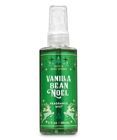 White Barn VANILLA BEAN NOEL Travel Size Fine Fragrance Mist 3 Fluid Ounce