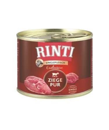 Rinti Singlefleisch Exclusive Pure Goat | 12 x 185 g wet dog food