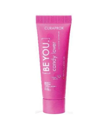Curaprox be you watermelone whitening toothpaste with taste of watermelon with menthol vegan 950 ppm fluoride RDA 50 pink 10 ml