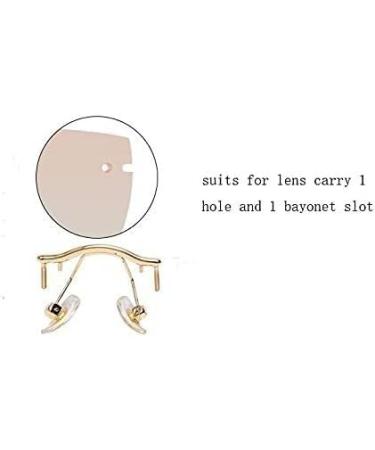 Mayabi Metal Replacement Nose Bridge - Alloy Glass Replacement & Glasses Repair Accessories for Borderless Glasses - Shop Now! - Buy Online on GoSupps.com