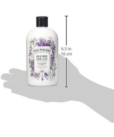 Poo Pourri Lavender Vanilla 16-Ounce Refill Bottle, - Buy Online on GoSupps.com