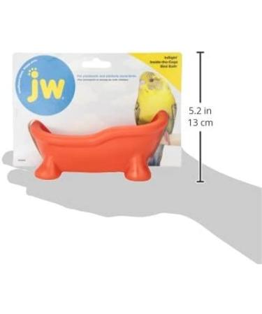 JW Pet Company Inside the Cage Bird Bath - Bird Accessory | Colors May Vary - Buy Online on GoSupps.com