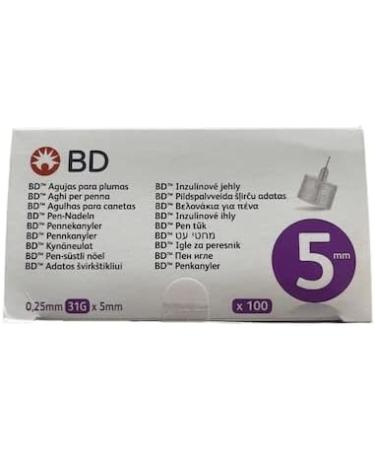 Buy BD THIN Wall Pen Needles 0.25mm 31G - 100pcs for Smooth Insulin Delivery | International Shipping - Buy Online on GoSupps.com