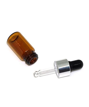 12pcs 3ml Mini Glass Drip Bottles | Brown Essential Oil & Perfume Bottles with Pipette - Portable Aromatherapy Holders - Buy Online on GoSupps.com