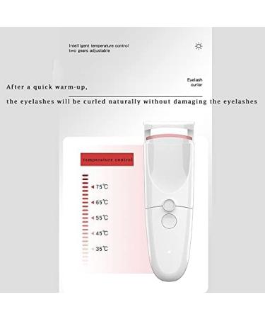 Heated Lash Curler 2024 - Electric Eyelash Curler with 4 Temperature Settings USB Rechargeable Long-Lasting Battery for Flawless Lashes - Buy Online on GoSupps.com
