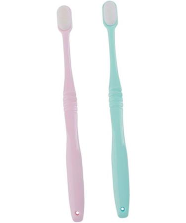 Frcolor Portable Toothbrush for Sensitive Gums | Soft Manual Brush for Adults & Couples | Ideal for Dental Prosthesis Cleaning - Buy Online on GoSupps.com