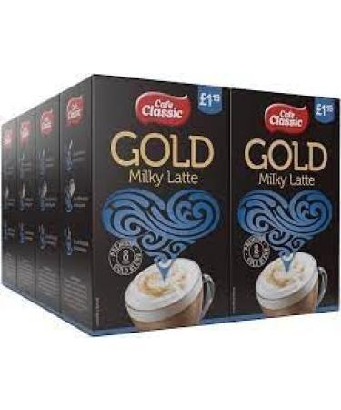 Cafe Classic Latte Sachets - 12 Packs of 8 Sachets(14gm) | Rich and Milky Latte | Mess-Free Sachets | Premium Ingredients | Authentic Taste | Versatile Brewing - Buy Online on GoSupps.com