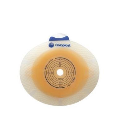 SenSura Click Xpro Ostomy Barrier Trim to Fit Extended Wear Double Layer Adhesive 2-3/8 Inch Flange Blue Code 3/8 2-1/4 Stoma 10035 - Box of 5