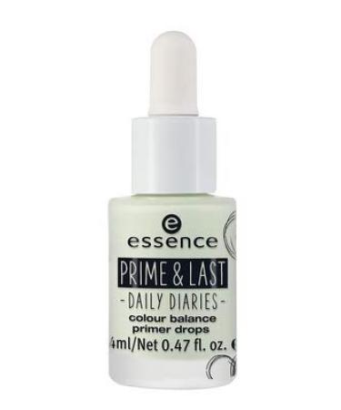 Essence Prime & Last Diaries Color Balance Primer Drops No. 01 Yes But First Make-up Contents: 14ml Primer of redness and ensures an even complexion.
