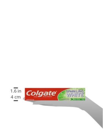 Colgate Sparkling White Mint Zing Gel Toothpaste - Brightens Teeth & Freshens Breath - 4 oz | Fast International Shipping - Buy Online on GoSupps.com