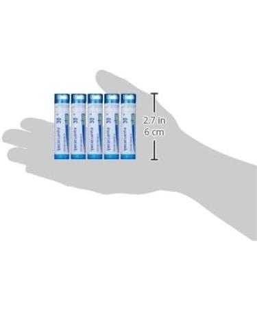 Boiron Ipecacuanha 30C - Homeopathic Nausea Relief | 5-Pack of 80 Pellet Tubes - Shop Internationally - Buy Online on GoSupps.com