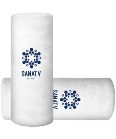 Buy Santav Pure Indian Natural Cotton Roll Pad for Soft Baby Skin - 400 gm | Gentle & Safe Cleaning - Buy Online on GoSupps.com