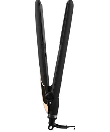 Elle 1 Ceramic Flat Iron - Achieve Silky Smooth Hair | Salon Quality Fast 30s Heat Up | Black - Buy Online on GoSupps.com