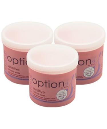 Options Sensitive Creme Wax 3x425 g by Hive