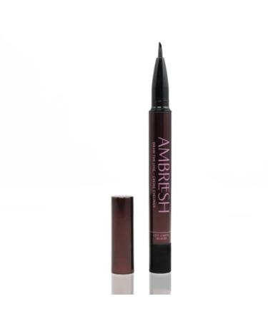 Ambreesh Draw the Line | Liquid Eyeliner | Waterproof  Smudge-proof and Vegan | Black