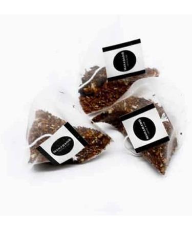  Marabans Coffee & Tea Marabans Rooibos Chocolate and Coconut Tea in pyramids. Bottle of 25 sachets (pyramids) gluten-free. - Buy Online on GoSupps.com