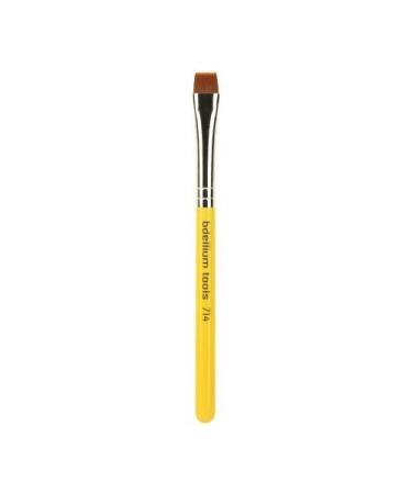 Bdellium Tools Professional Makeup Brush Travel Series - 714 Flat Eye Definer Brown 1 Count (Pack of 1)