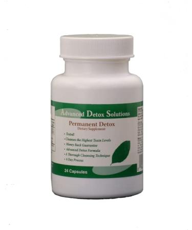 Permanent Detox by Advanced Detox Solutions - 6-Day Cleanse - Remove Unwanted Toxins - Milk Thistle - Tested Results - GMP Certified - Great for Liver and Overall Health