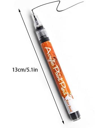 Syfinee NailArt Malstift - Quick Drying Acrylic Graffiti Pen for DIY Nail Art | 1mm Lace Design Tool for Acrylic Natural & Gel Nails - Buy Online on GoSupps.com