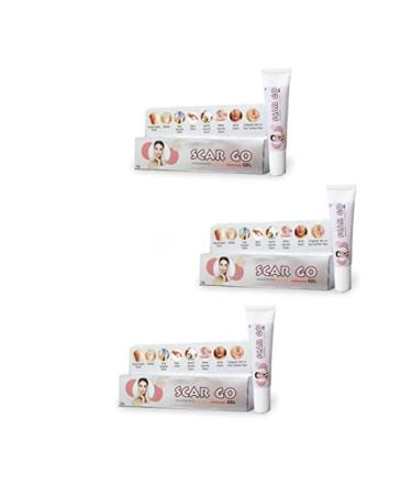 Boomers Gel for Scars Acne and Sports Injury for All Skin Type (15 GM - Pack of 3)